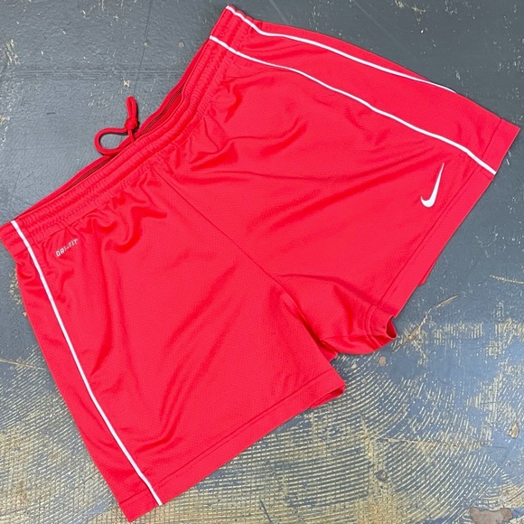 Nike Pants - Nike Academy Shorts Pink White 598017-603 Dri-Fit Large Soccer Fitness Training